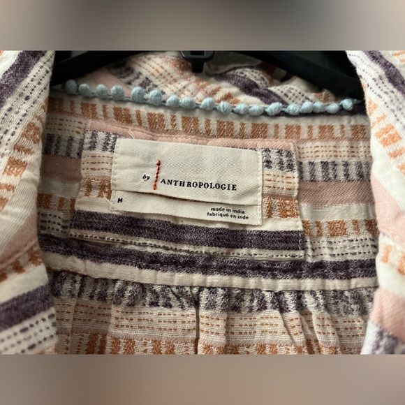 Anthropologie Cropped Boxy Utility Pullover Top - Picture 6 of 11